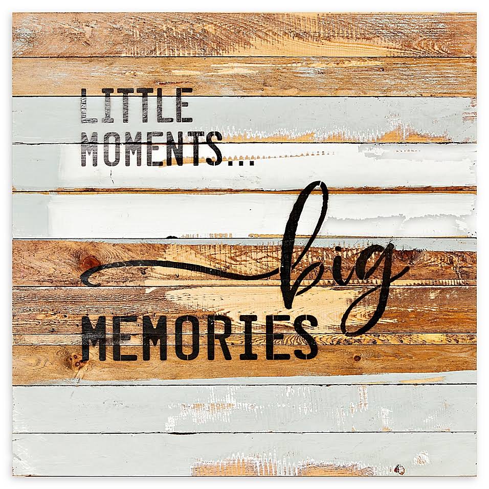 Textual Art on Wood Sweet Bird C7456