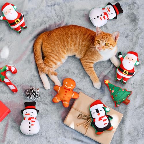 24 Pieces Christmas Catnip Toys K68905