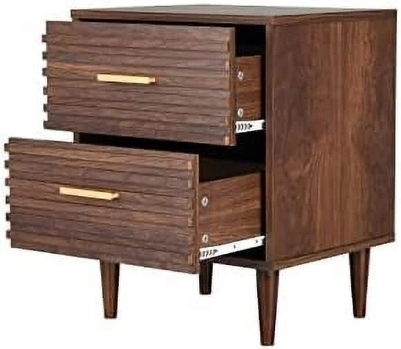Set of 2 Nightstands with 2 Drawers M78379