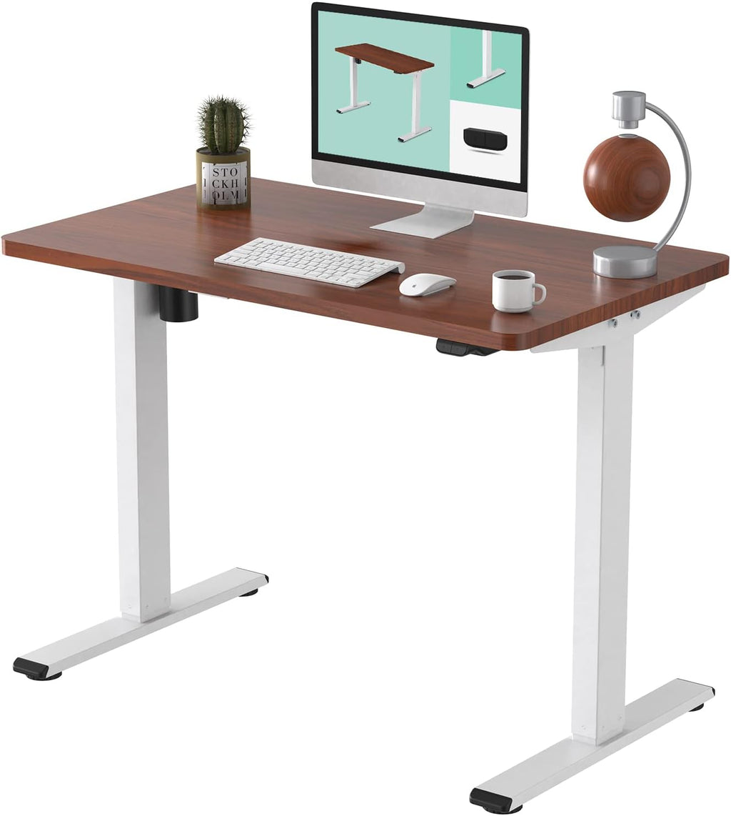 White Standing Desk 48 x 30 Inches Z995