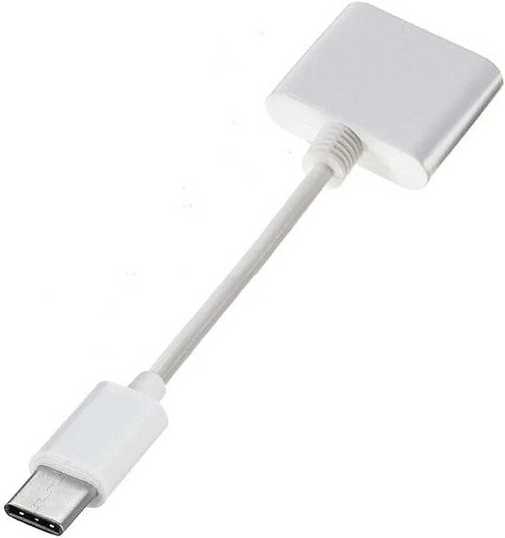 White 30pin Female to USB 3.1 Type-C Sync Data Charging Adapter Cables V735