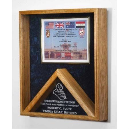 Flag and Certificate Case and Flag Frame W353