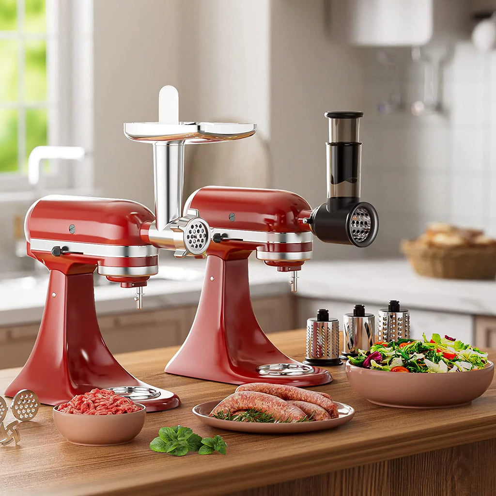 Meat Grinder & Slicer Shredder Attachments for Stand Mixers W399395