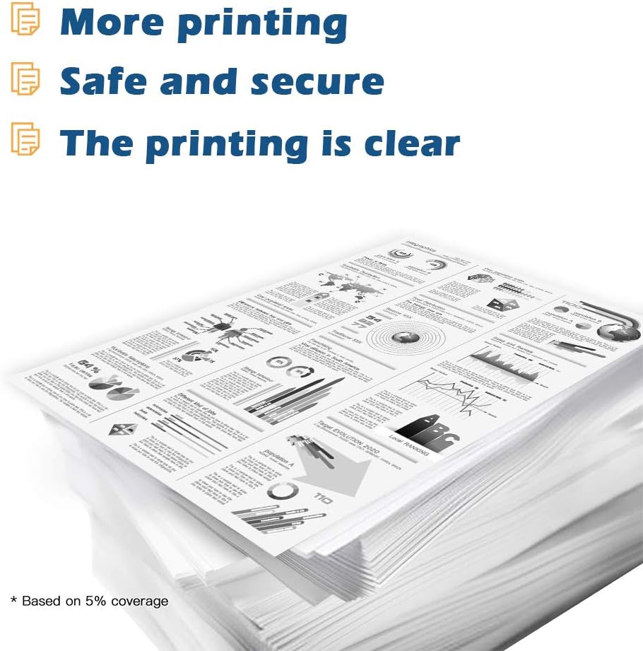 Black Compatible Toner Cartridge 4 Pack E504