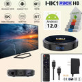 Android 12.0 4+32GB Ultra HD 6K HDR WiFi TV Streamer Player T8821