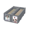 Gray Plastic Collectible Card Bin U241