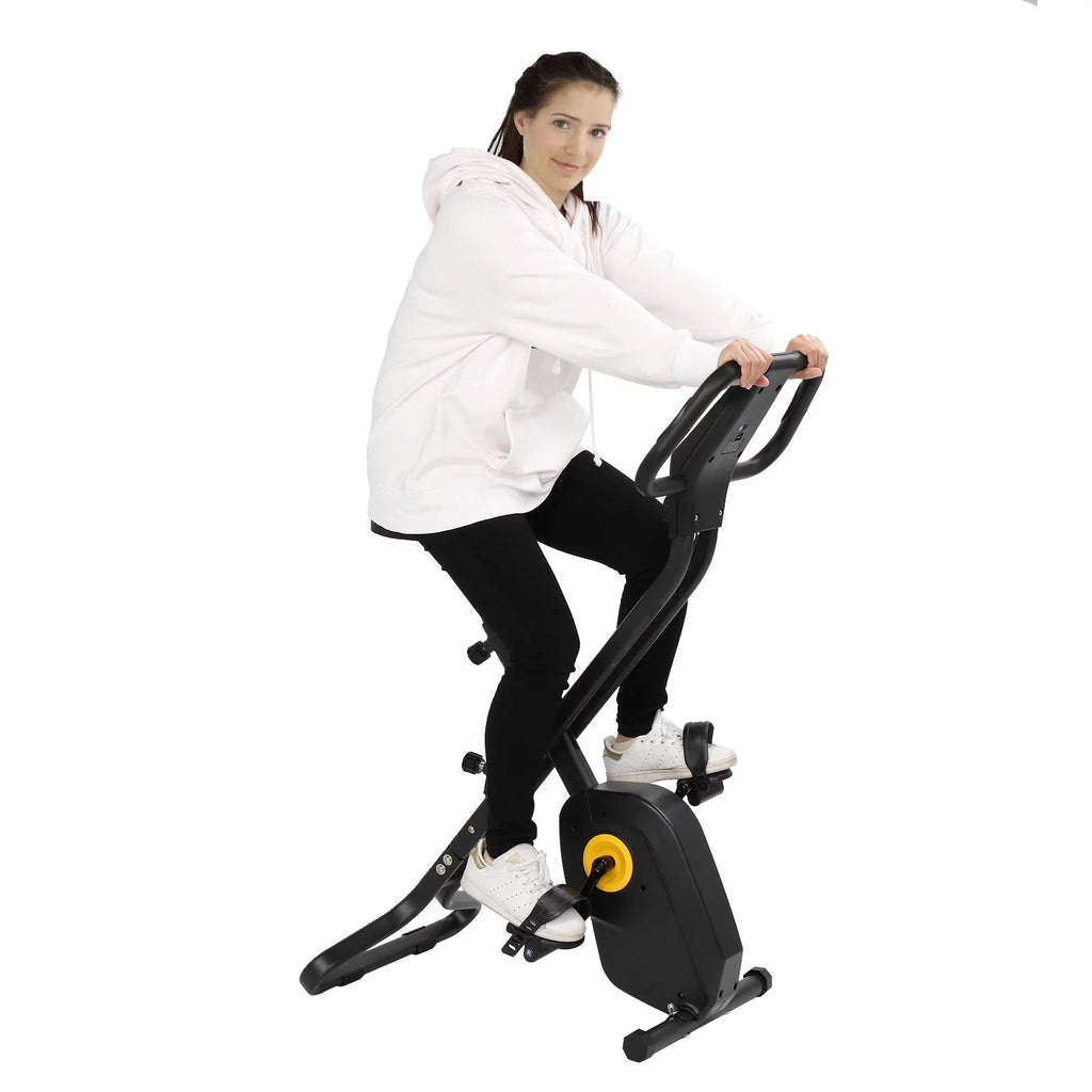 Folding Magnetic Stationary Exercise Bike M1350