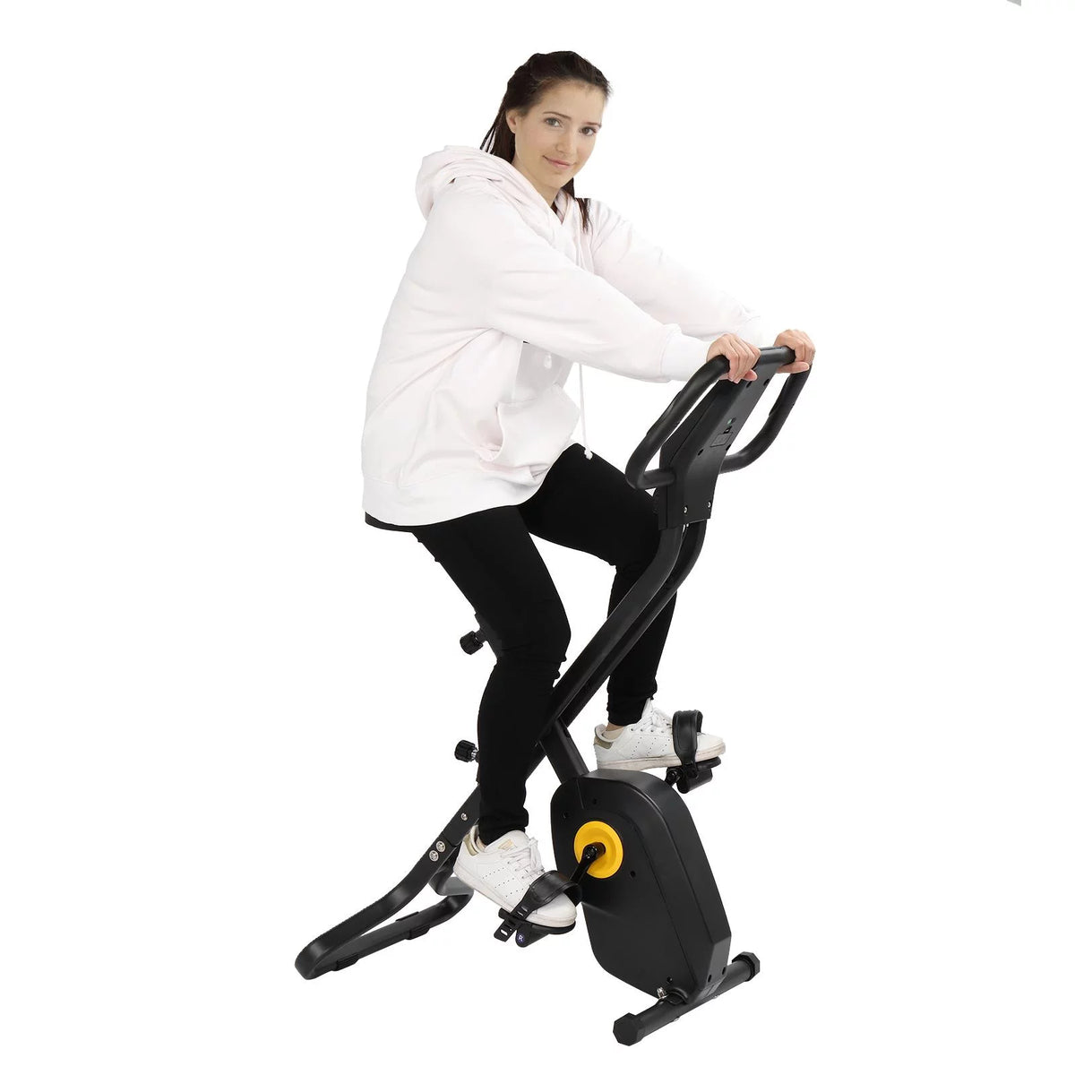 Folding Magnetic Stationary Exercise Bike M1350