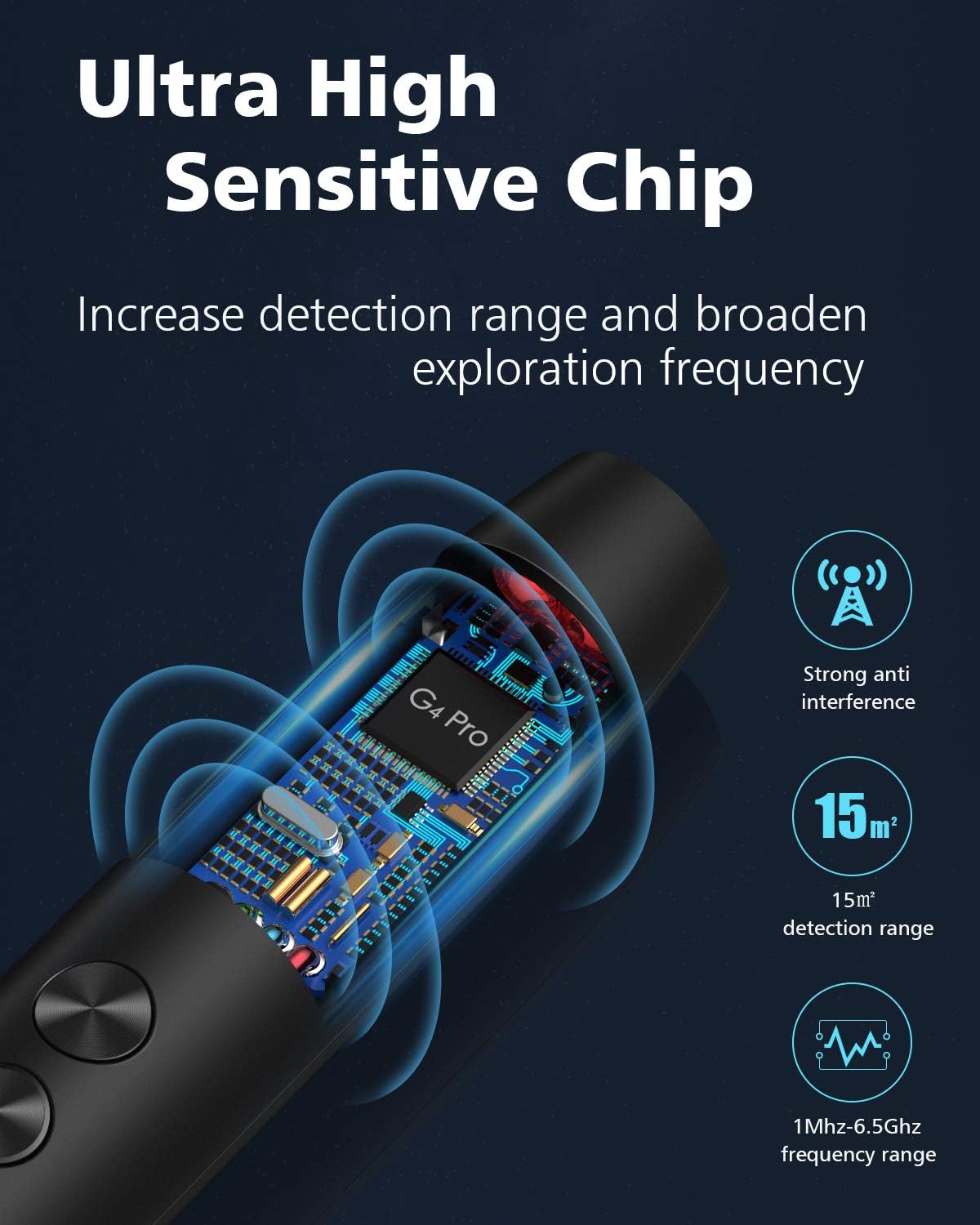 Anti Spy Detector Bug Detector J3912