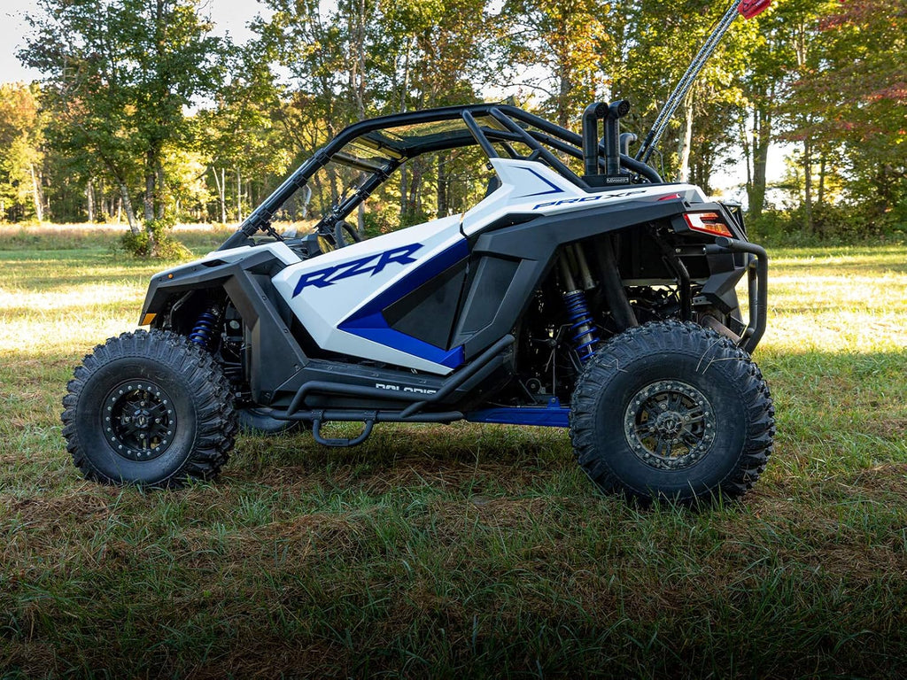 Wrinkle Black Bolt-on Rock Sliders P939