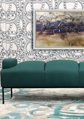 Blue Carmel Bench B4507