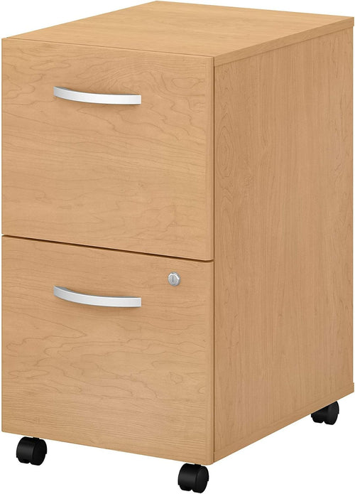 2 Drawer Mobile File Cabinet in Storm Gray X97641