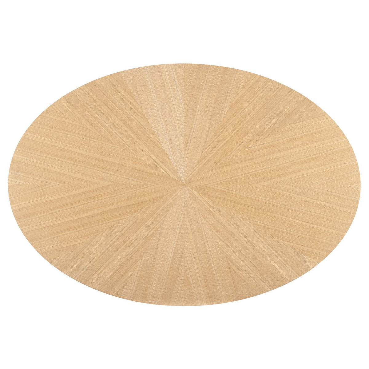 Oak Oval Wood Dining Table I44384
