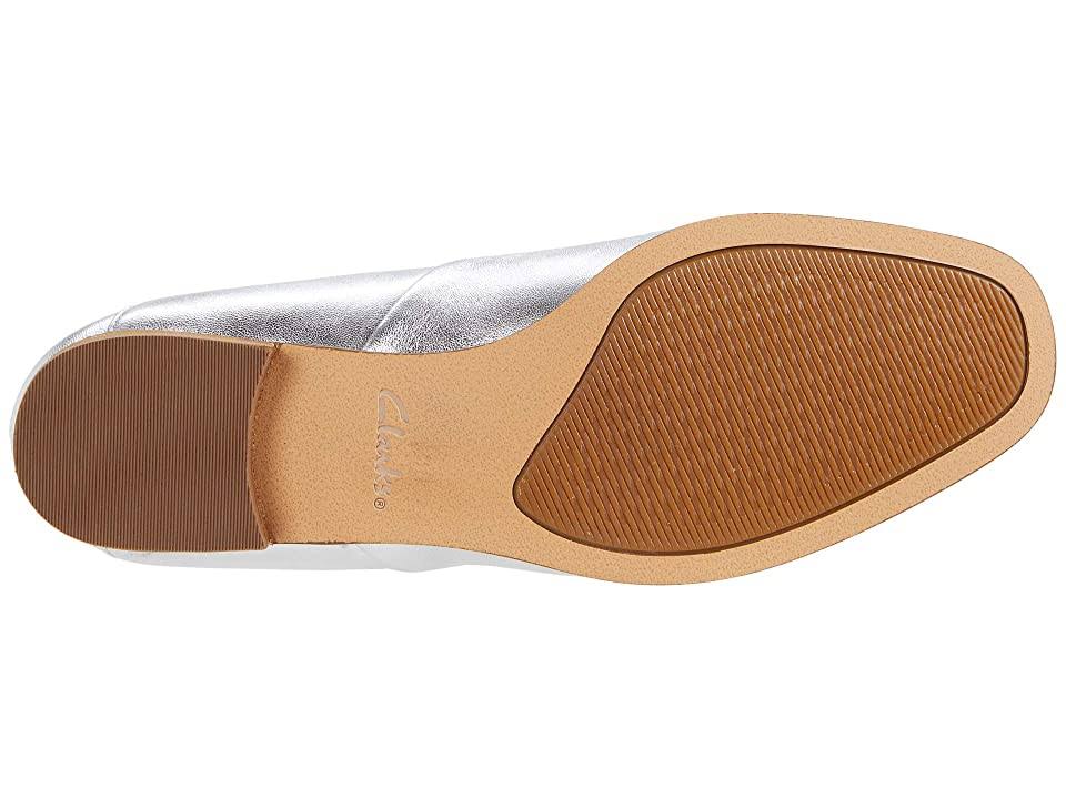 Silver Metallic Clarks Shoes L86240