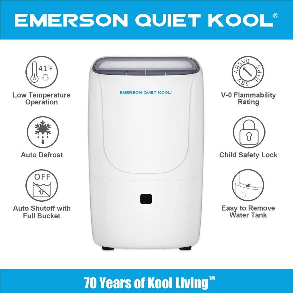 40 Pint Dehumidifier with Front-Access Collection Bucket & 24-Hour Timer Z93278