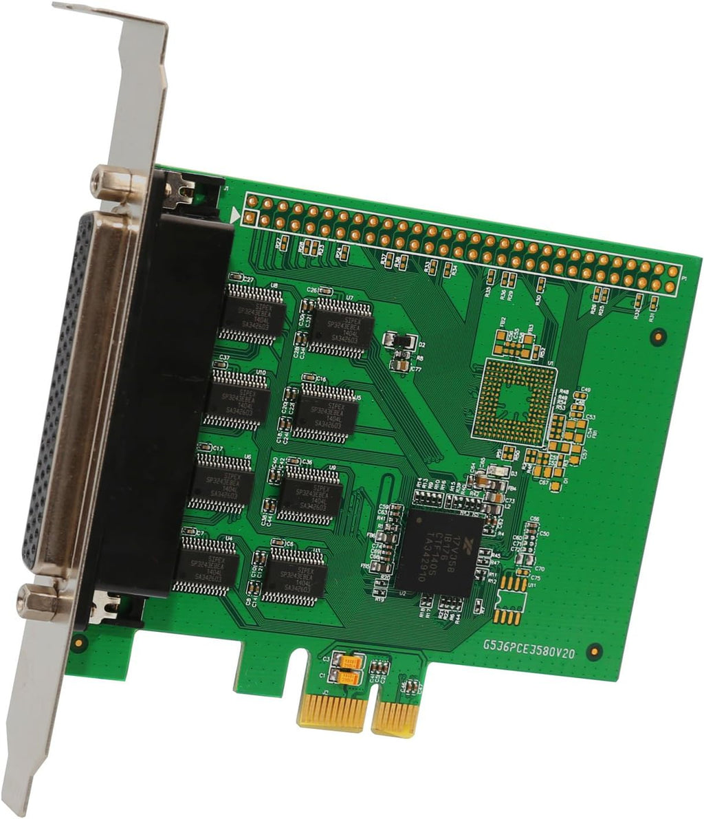 8 Port PCI-Express Serial Card Pack of 2 H15938