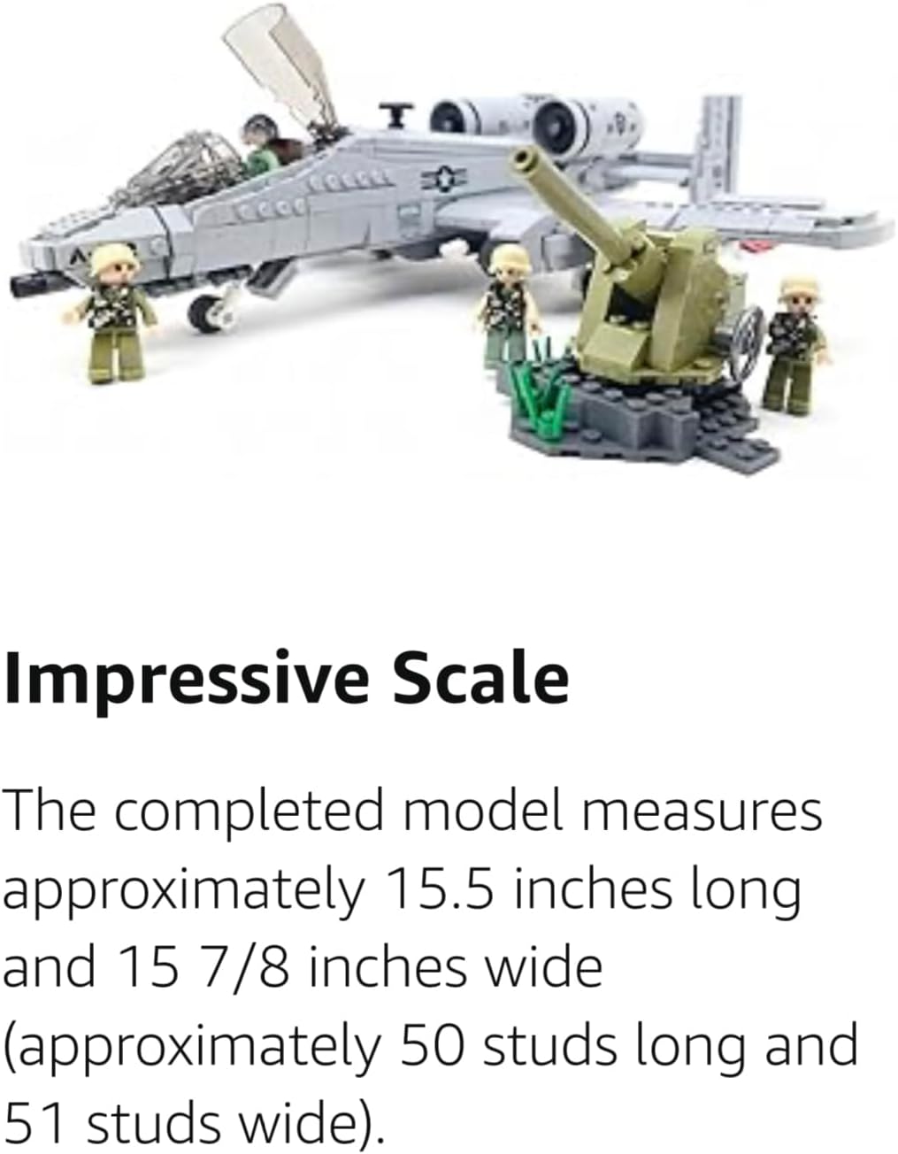 A-10 Military Brick Building Set L38944