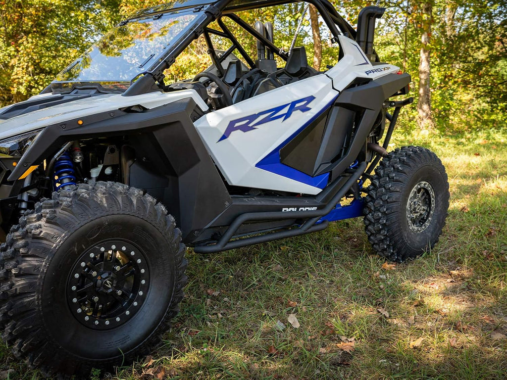 Wrinkle Black Bolt-on Rock Sliders P939