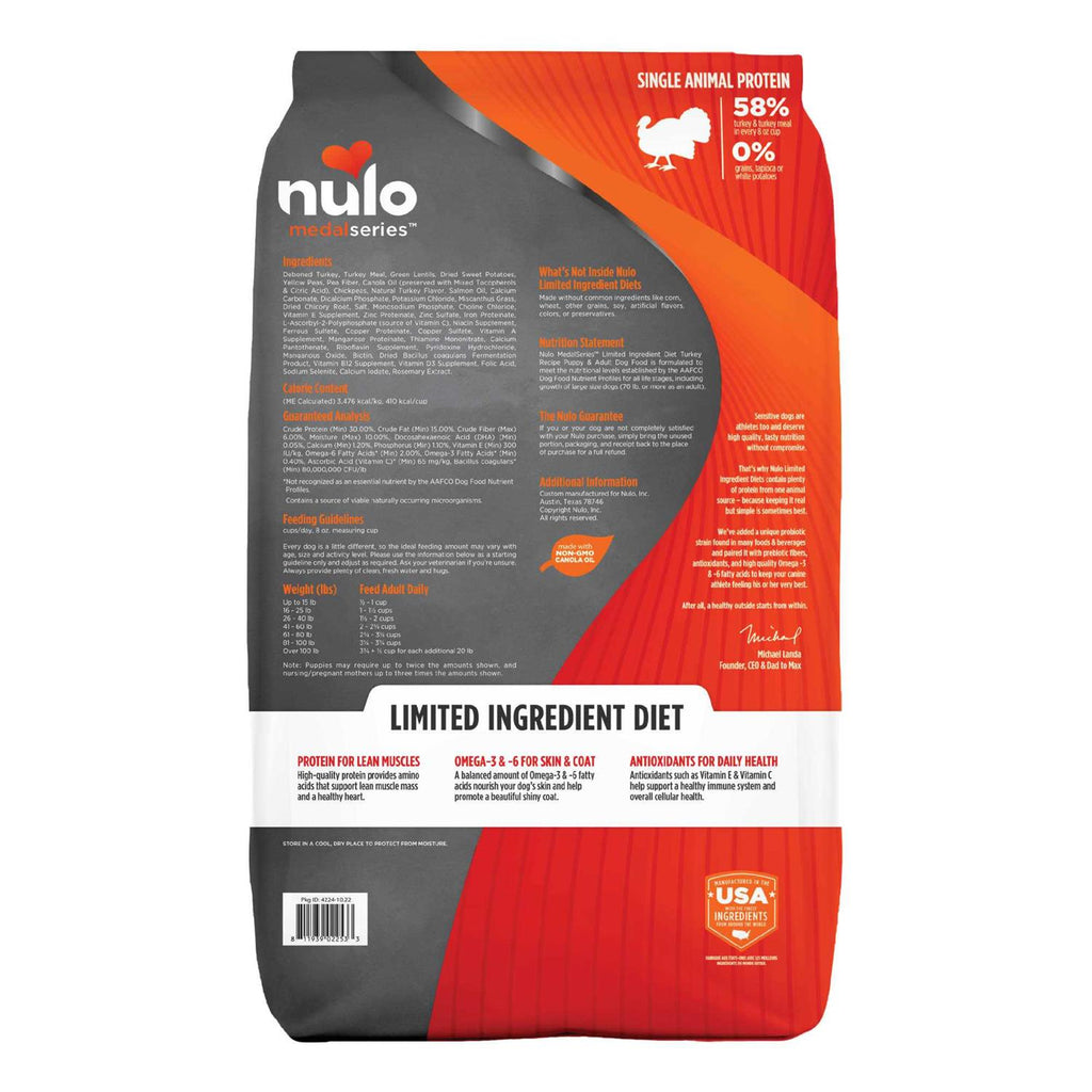 Grain Free Turkey Dog Food Y817062