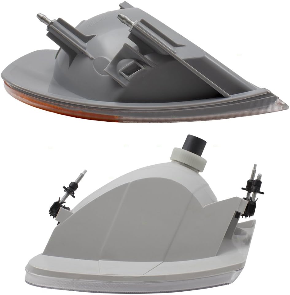 Headlight and Park/Signal Light 4 Piece Set Compatible with 1997-2003 Ford F-150 S353