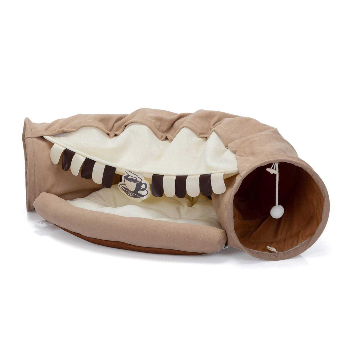 Cat Tunnel with Cat Bed Z363892