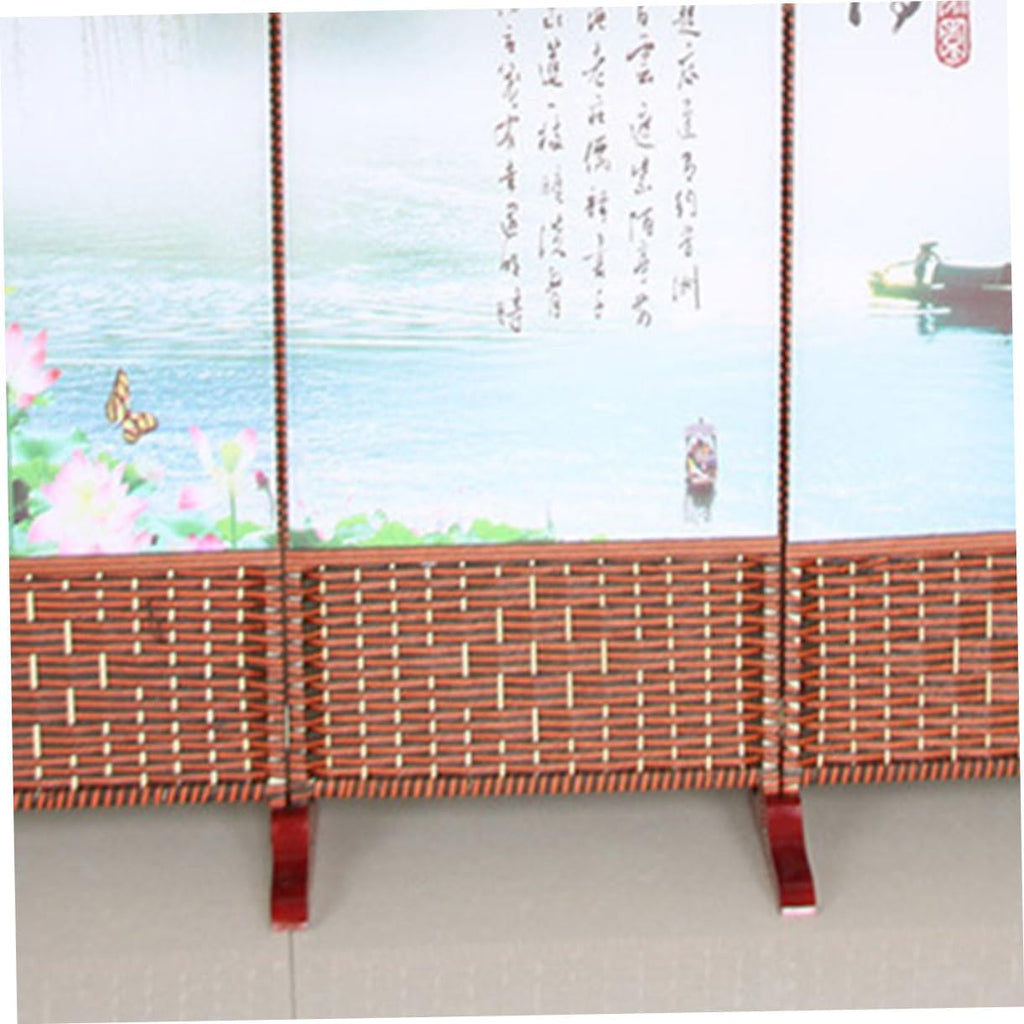 2pcs Wooden Partition Stand Base J6705