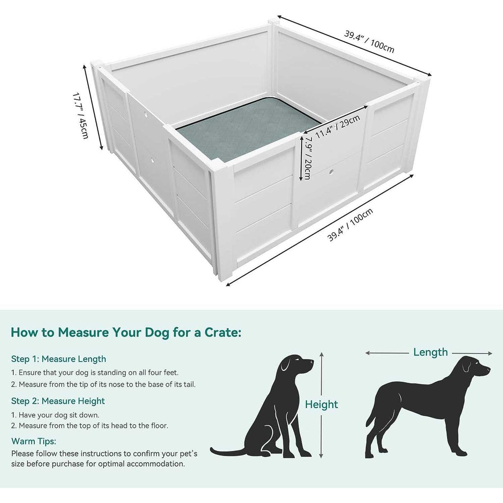 Wooden Dog Pen U65858