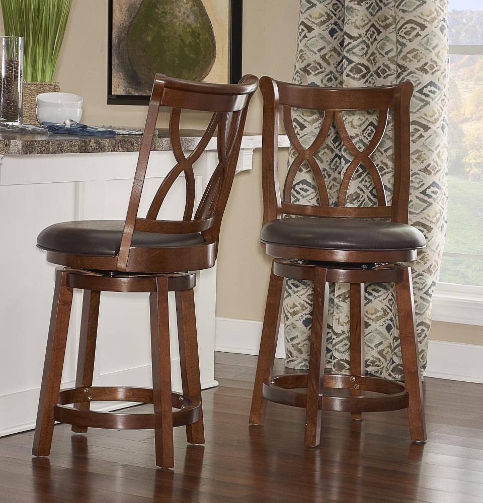 Rustic Oak Barstool C311