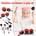 13 Piece Kitchen Toys Set with Pots and Pans R62535