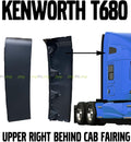 Kenworth T680 Upper Top Right Behind Cab Cabin Sleeper Fairing W481189