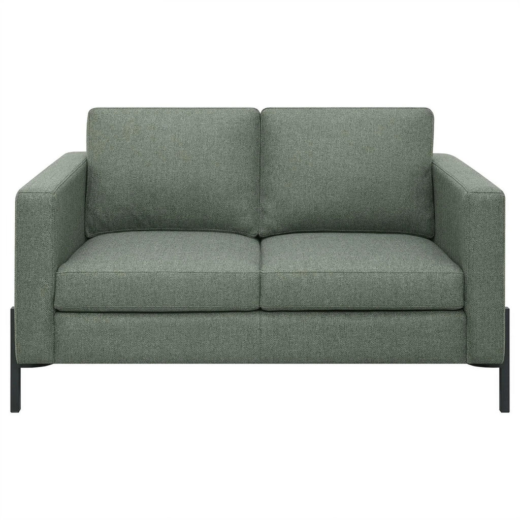Upholstered Fabric Sofa Set with Track Arms O4468