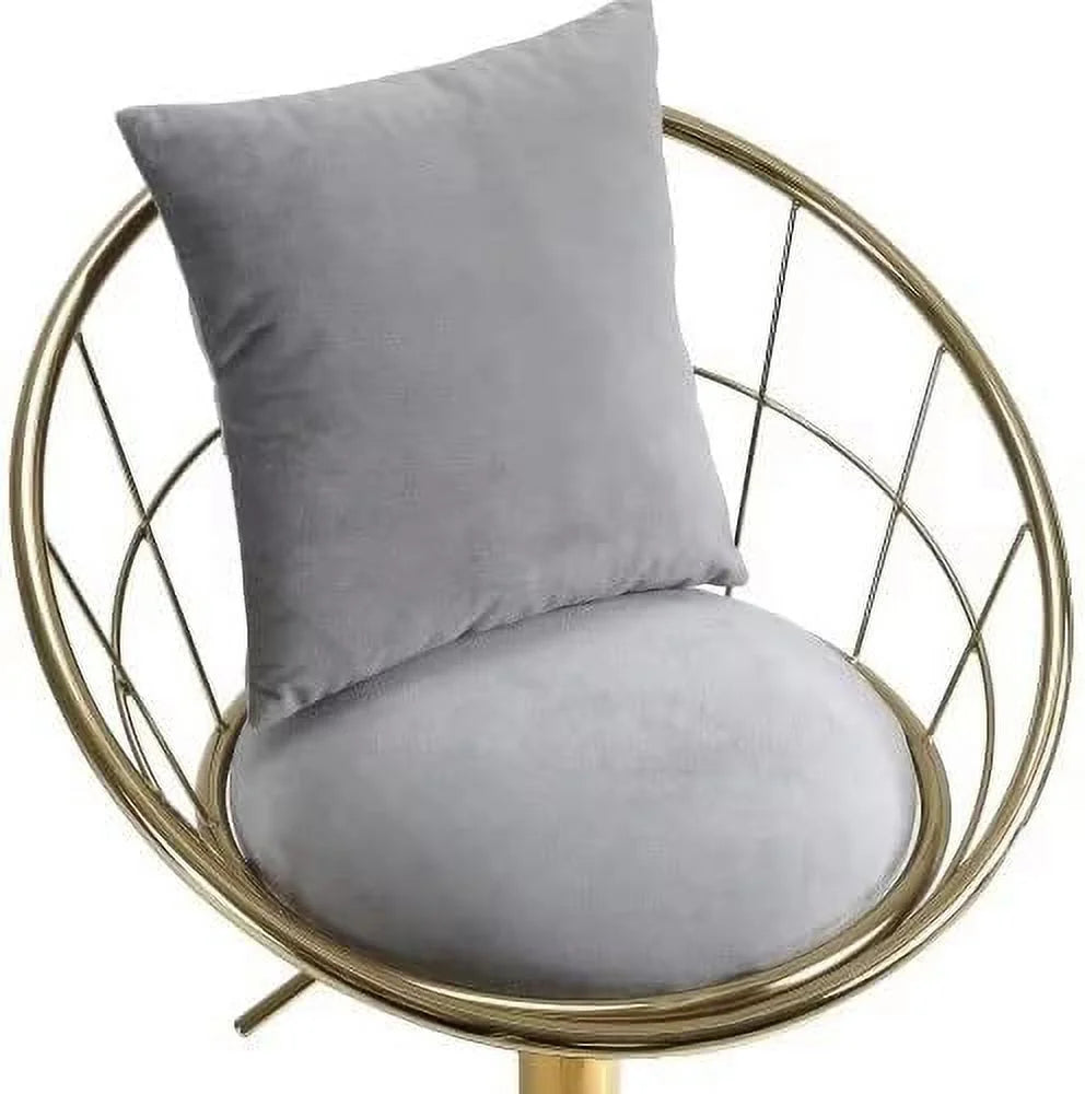 Purple Swivel Counter Height Stool with Back R6041