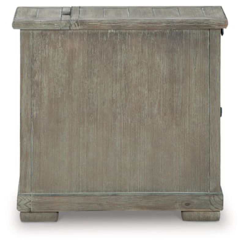 Bisque Chairside End Table G83709