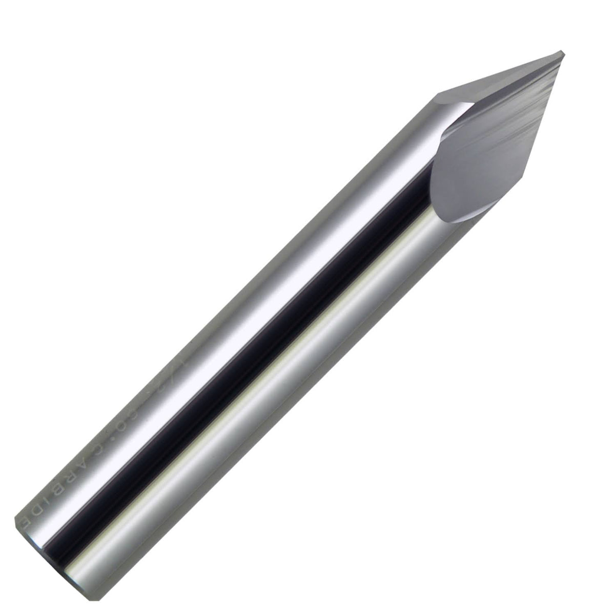 1/2x22 Diameter 90° 2 Flute Carbide Chamfer End Mill P41478