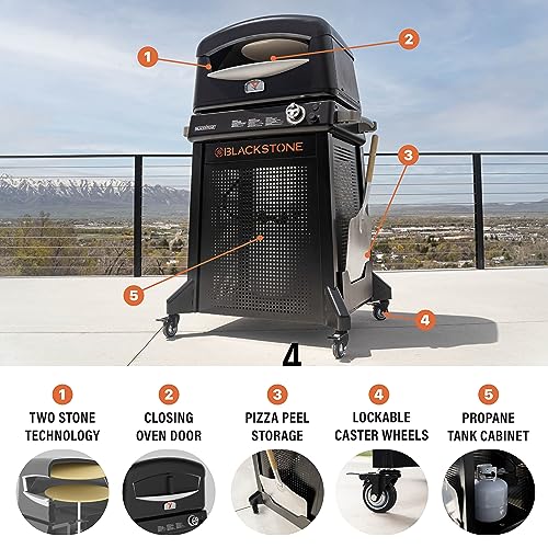Black Pizza Oven V241