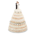 Pewter Wedding Cake Trinket Box E54202