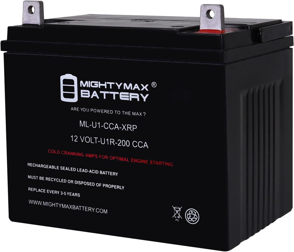 12V 200CCA Replacement Battery E13189