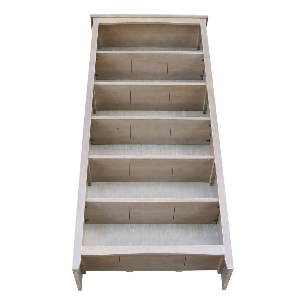 Gray Bookcase O6987
