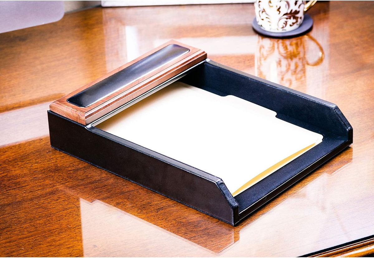 Walnut Letter Tray K6017