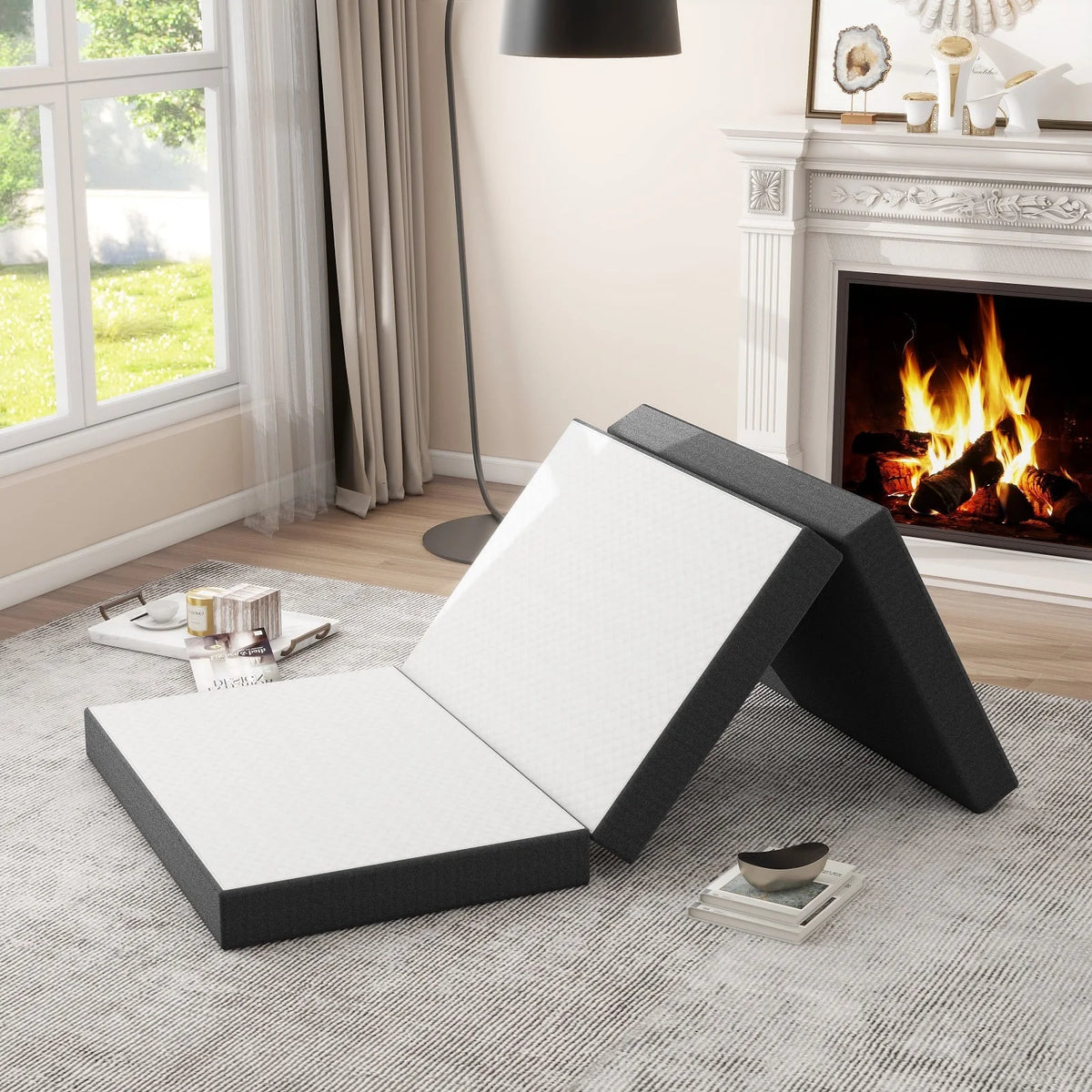Memory Foam Tri-fold Mattress Full Size V700826