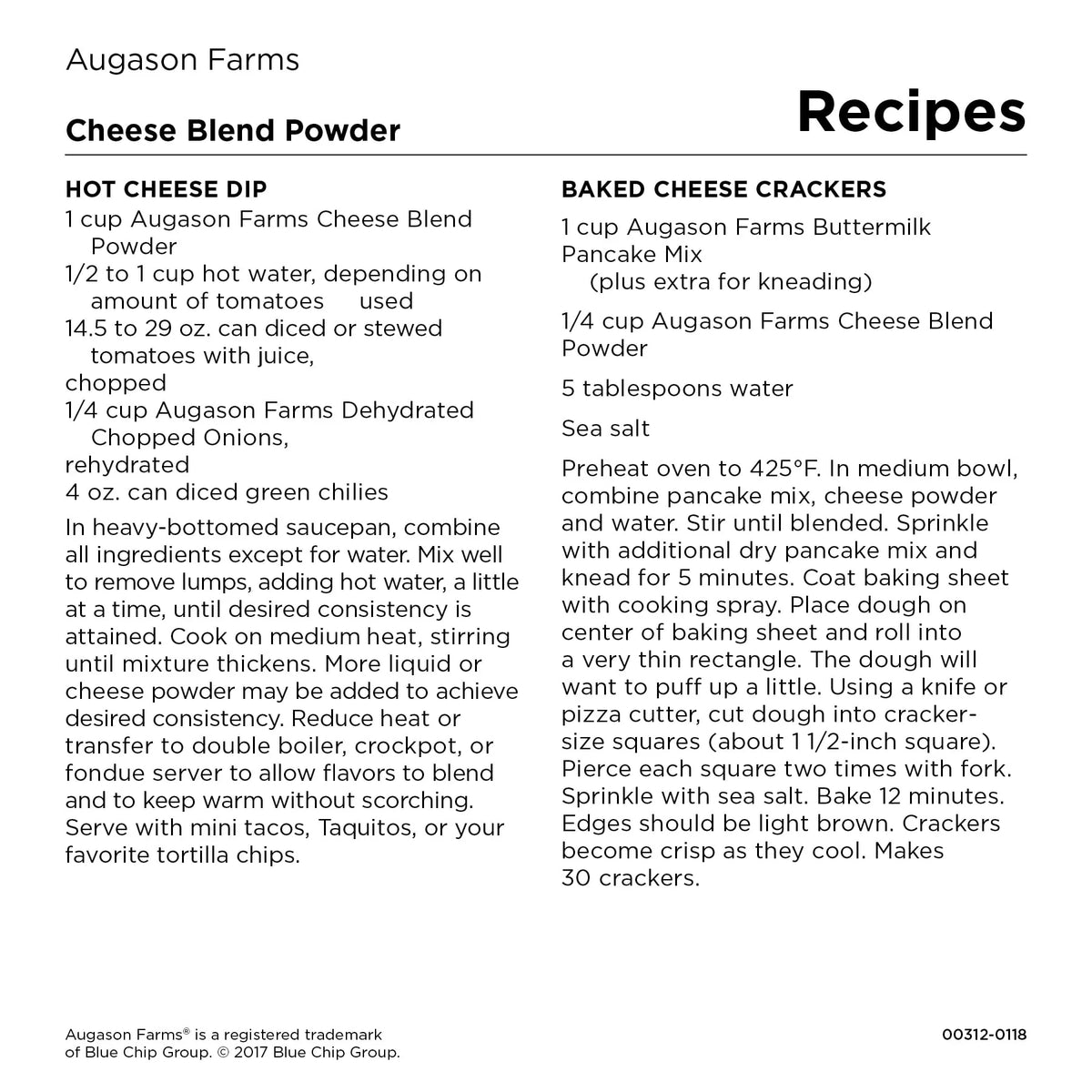 Cheese Blend Powder Gluten Free L515
