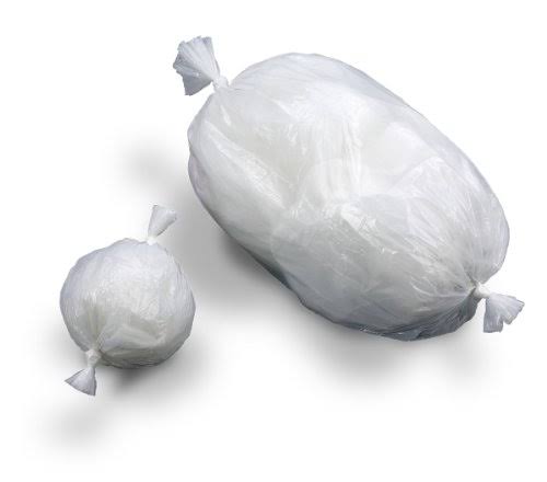 Clear 0.7 Mil Polyethylene Continuous Waste Can Liner O54607