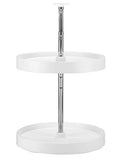 Almond 18 in. Polymer Lazy Susan Set F736