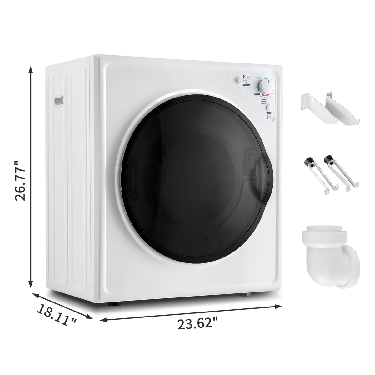 Stainless Steel Compact Electric Clothes Dryer X679