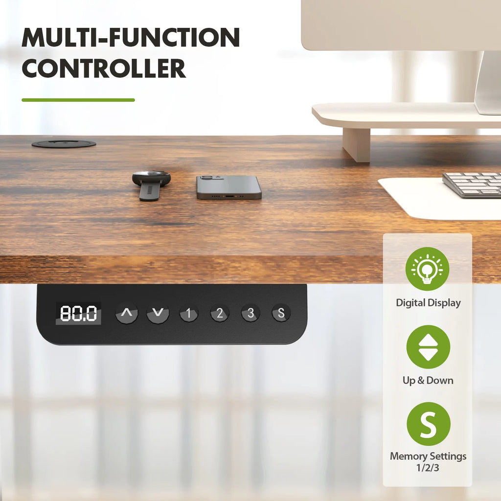 48 x 24 Inch Electric Standing Desk Y5586