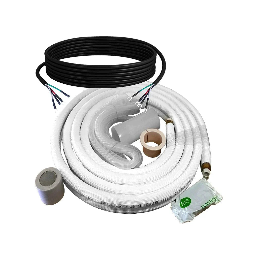 10ft 1/4-1/2 Copper Piping Kit Line Set K390893