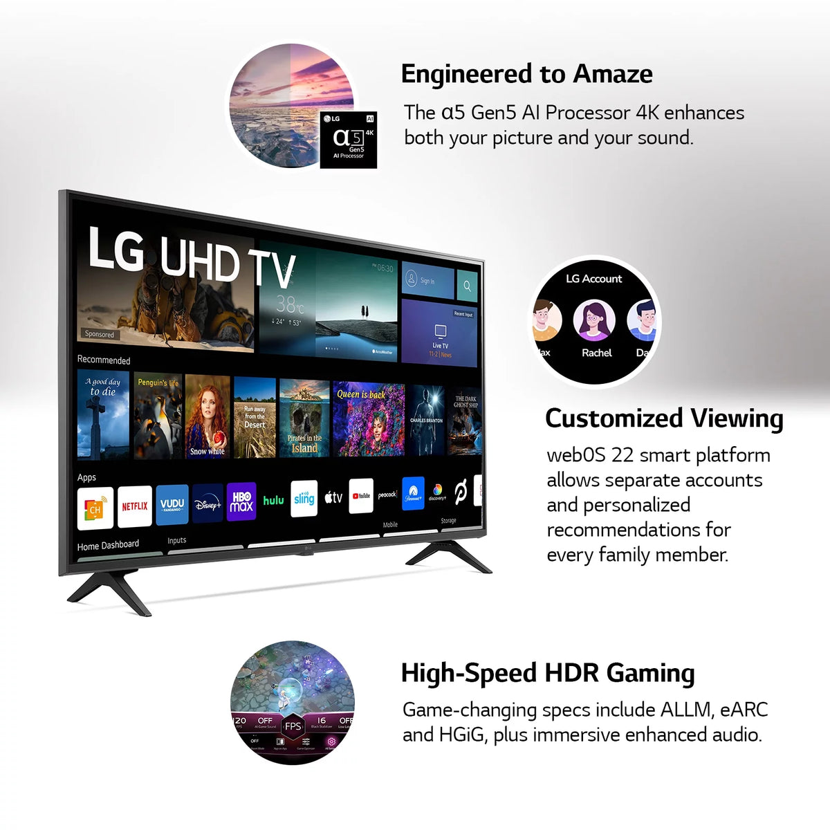 55" 4K UHD Smart TV O656