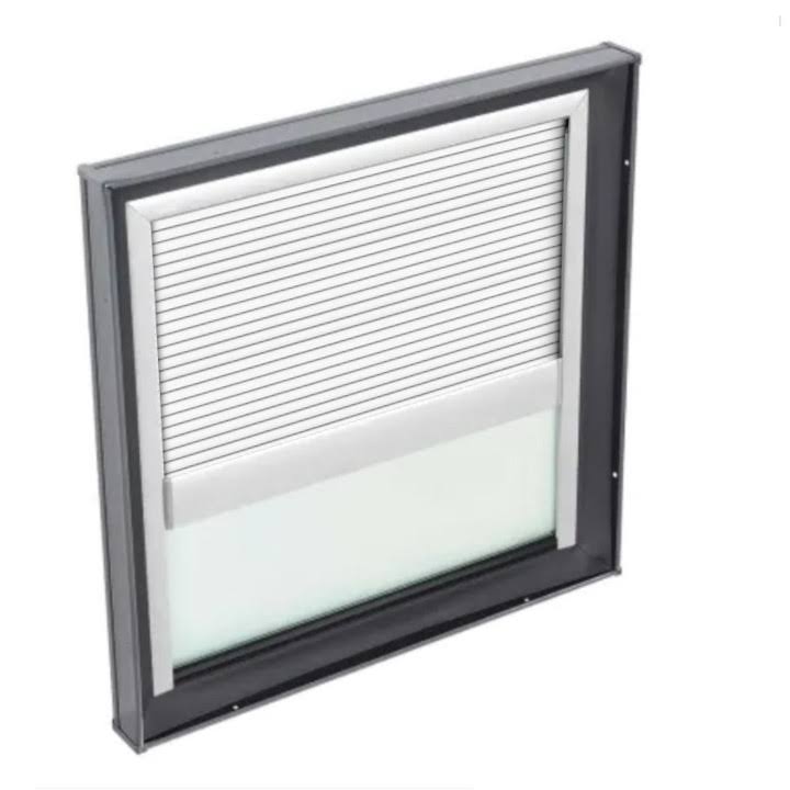 Skylight with Accessory Tray and Blinds Venetian Eggshell White P39249