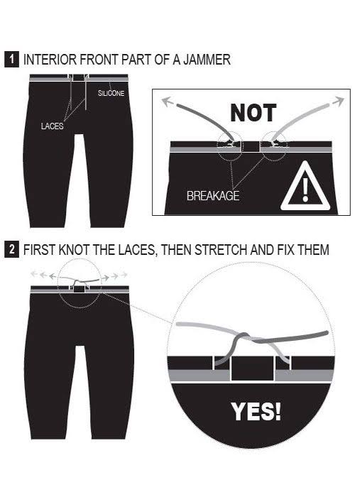 Black Size 18 Jammers D764