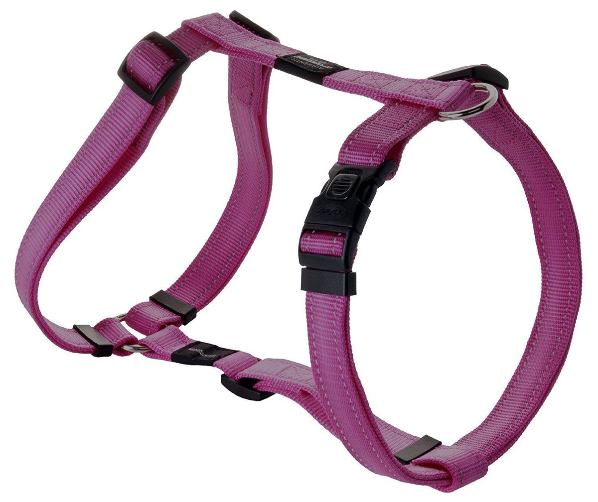 Adjustable Reflective Dog H-Harness C1434